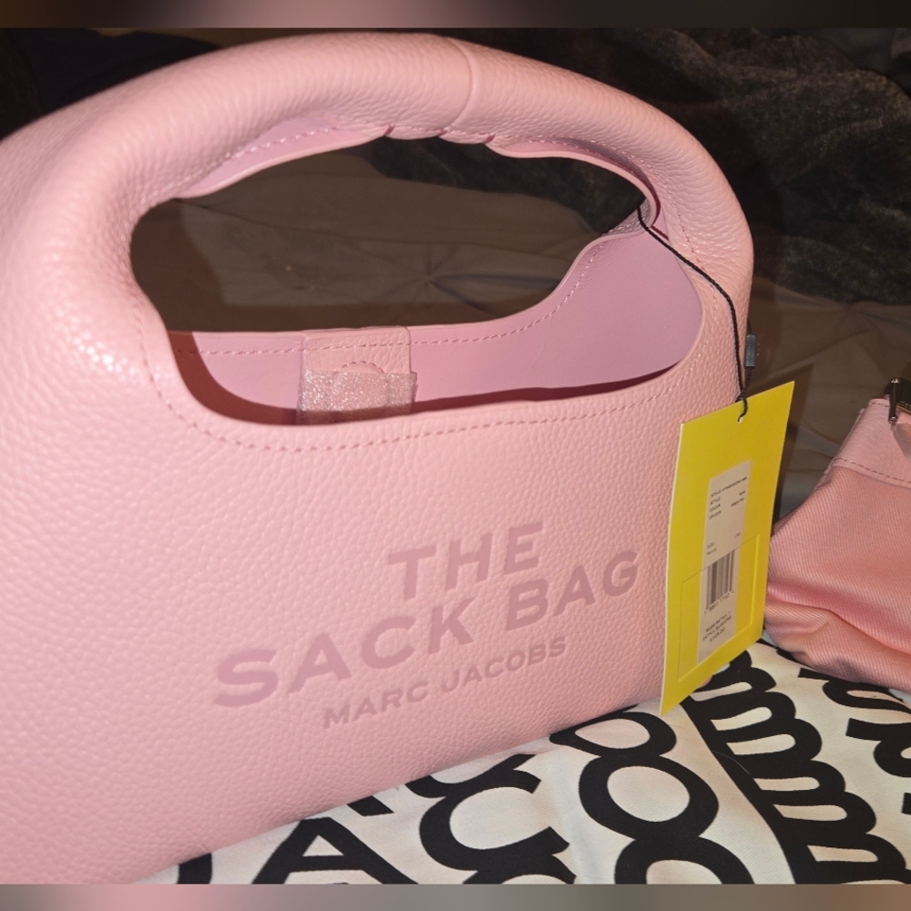 Brand New Marc Jacobs "The Sack Bag" in Ribbon Pink.